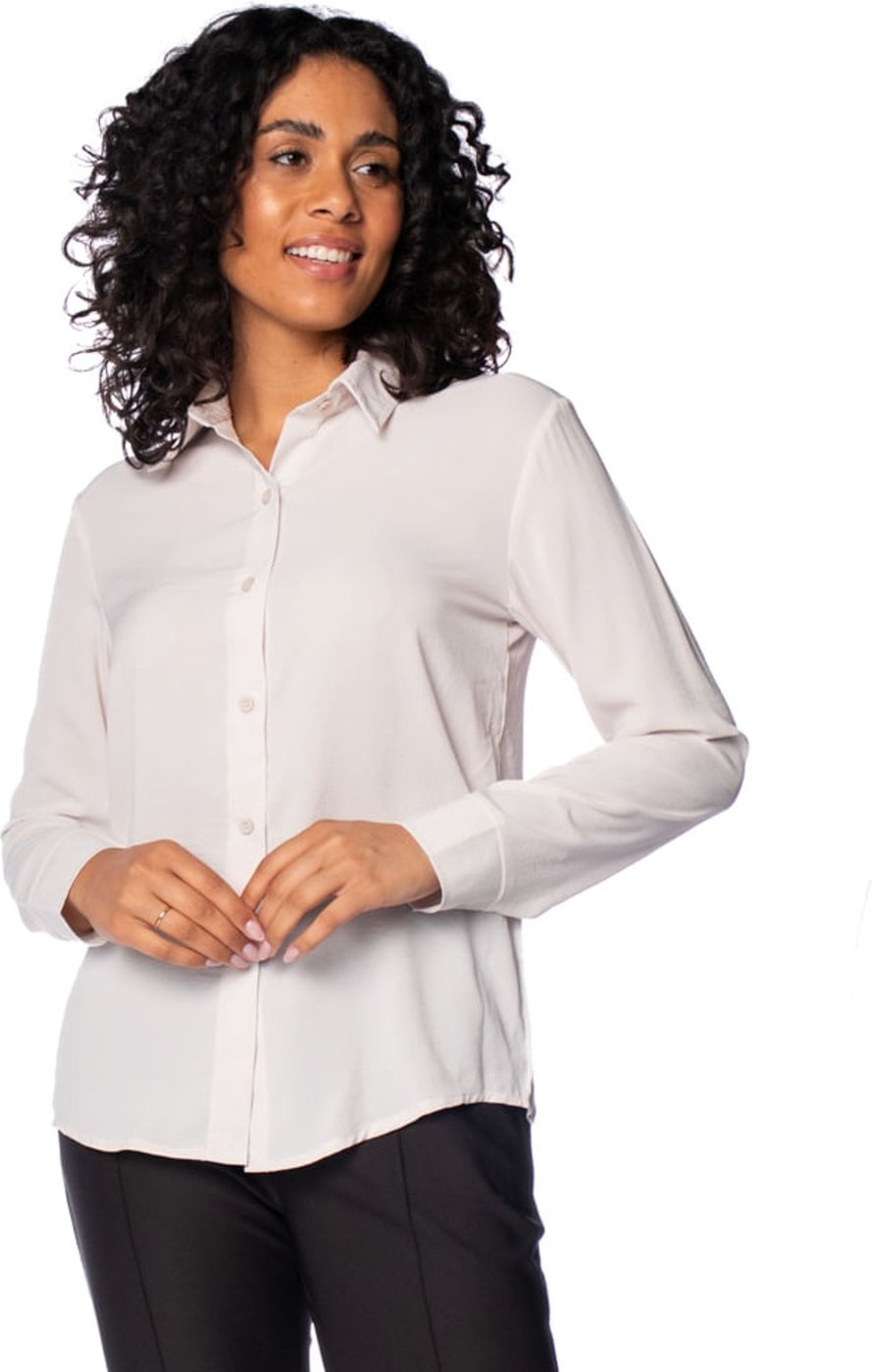 Imagem principal Camisa Feminina Pellini Manga Longa Areia bege Pellini bege