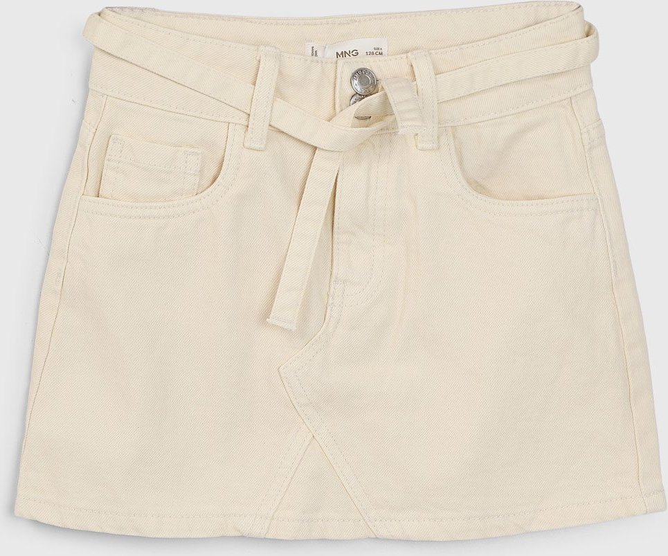 Infantil - Saia Mango Com Cinto Cru
