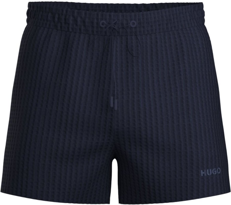 Imagem principal Shorts De Pijama Com Logo Bordado azul azul