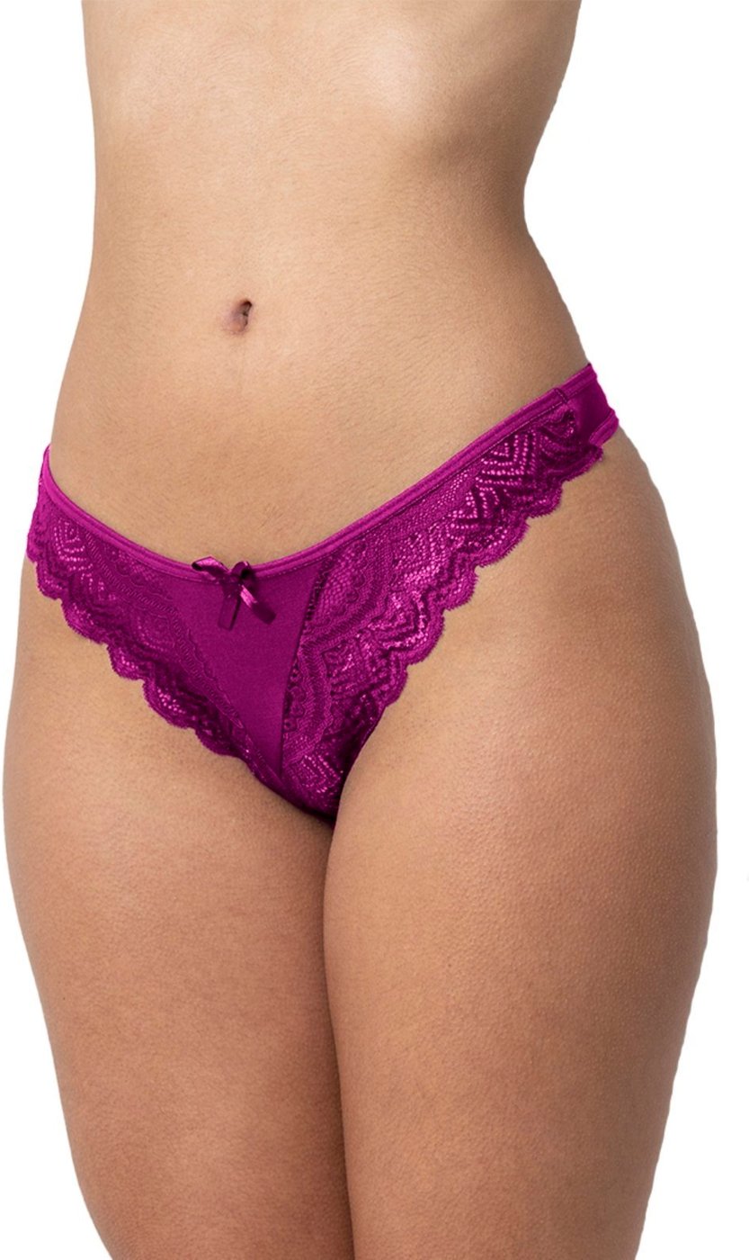 Imagem principal Calcinha Gabi Lingerie Fio Microfibra Renda Microfibra Confortável Sexy preto Gabi Lingerie preto