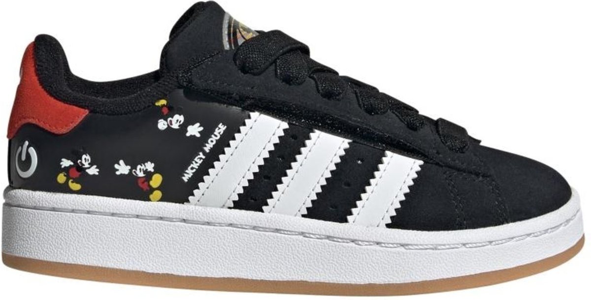 Imagem principal Infantil - Tênis adidas Disney Mickey Mouse Campus 00s com Luzes LED, Fechamento Confortável e Cadarço Elástico adidas Originals preto Adidas preto