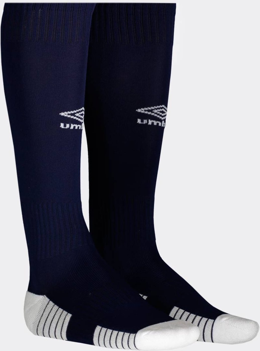 Meião Umbro Team Juvenil Marinho e Branco