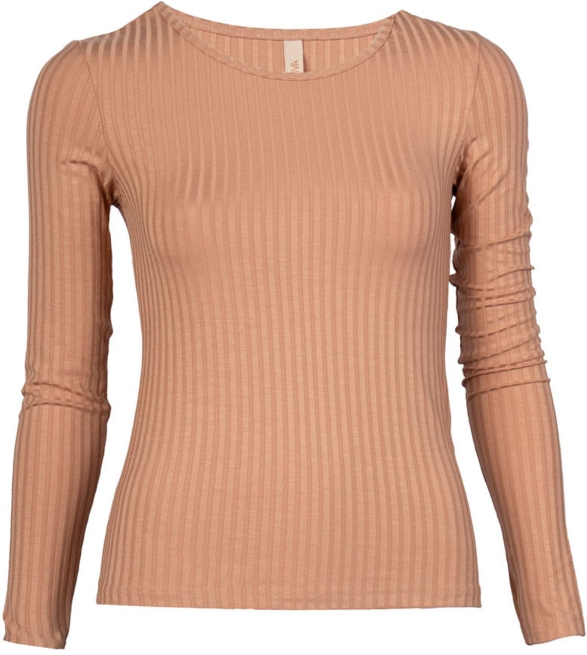 Imagem principal Blusa Feminina Habana Canelada Claro marrom Habana marrom