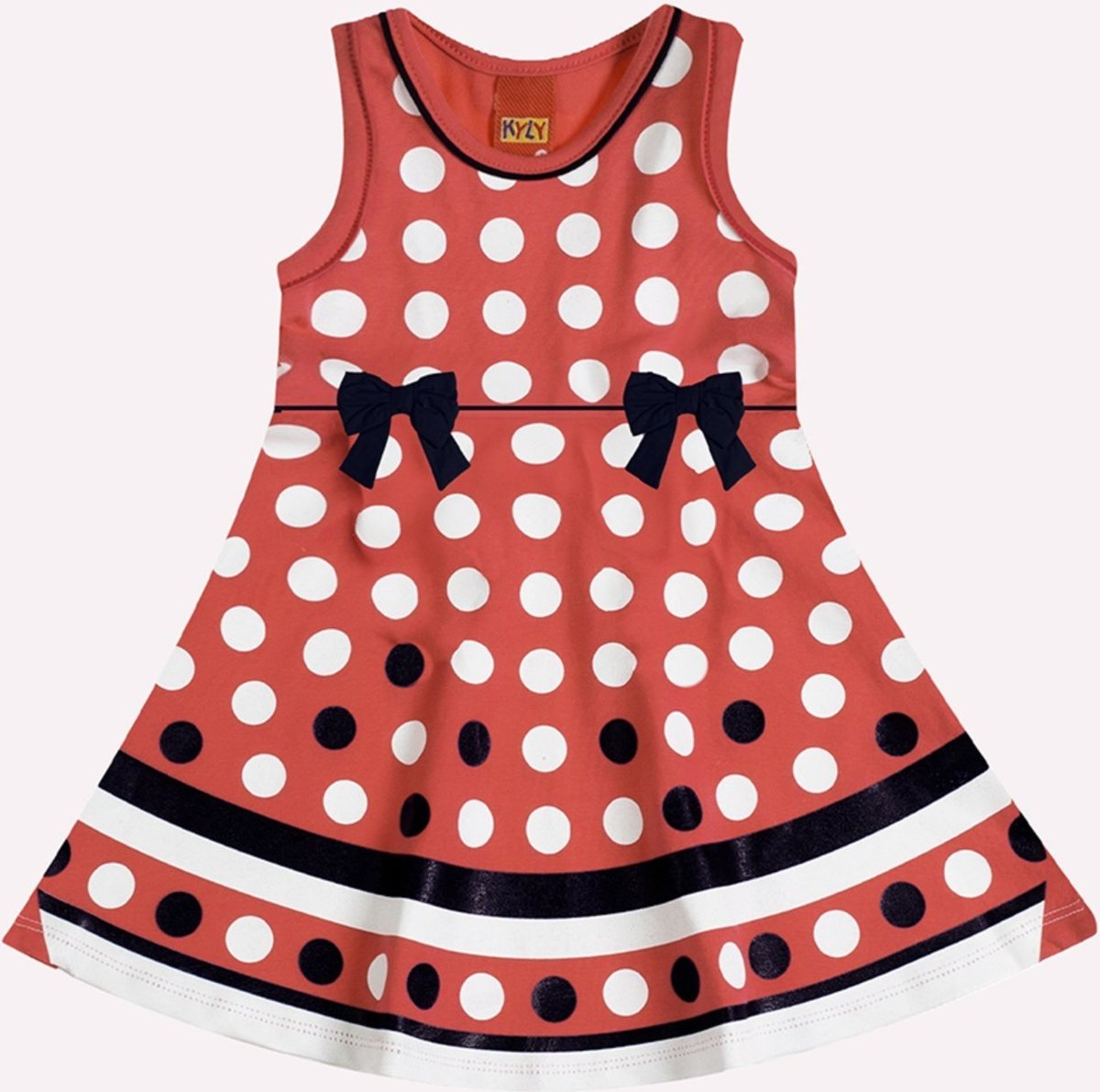 Infantil - Vestido Menina Bolinhas