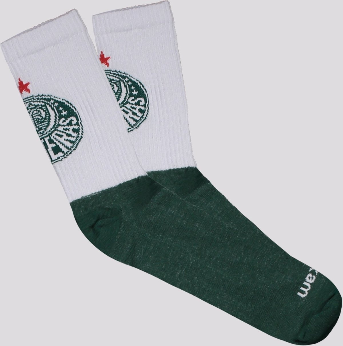 Imagem principal Meia Palmeiras Esporte e Branca Rikam verde Rikam verde