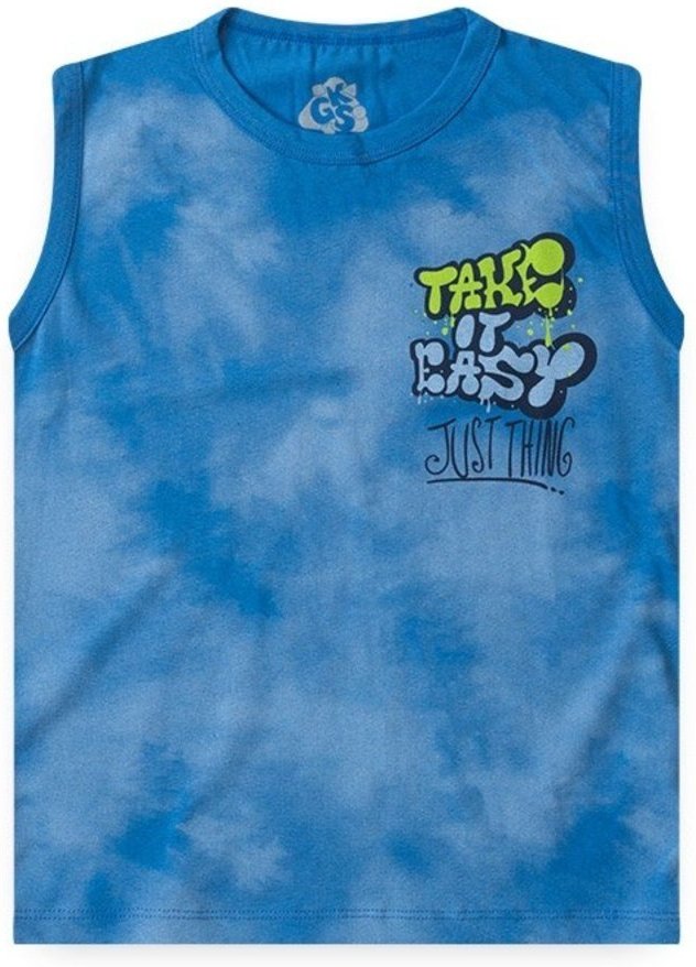 Imagem principal Infantil - Conjunto de Verão para Menino Regata e Bermuda Take GKS amarelo GKS amarelo