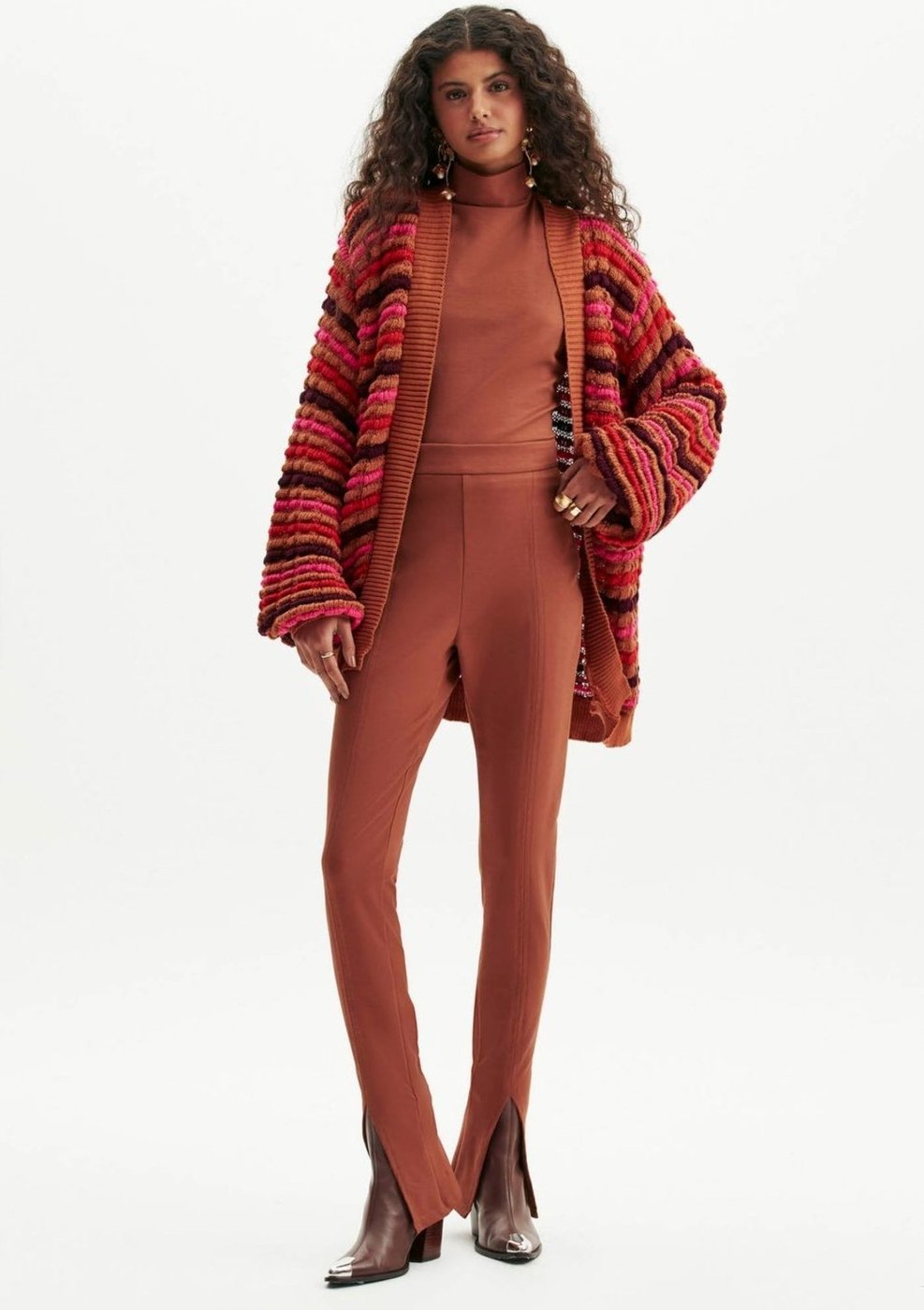 Legging Boot Cut Cintura Alta