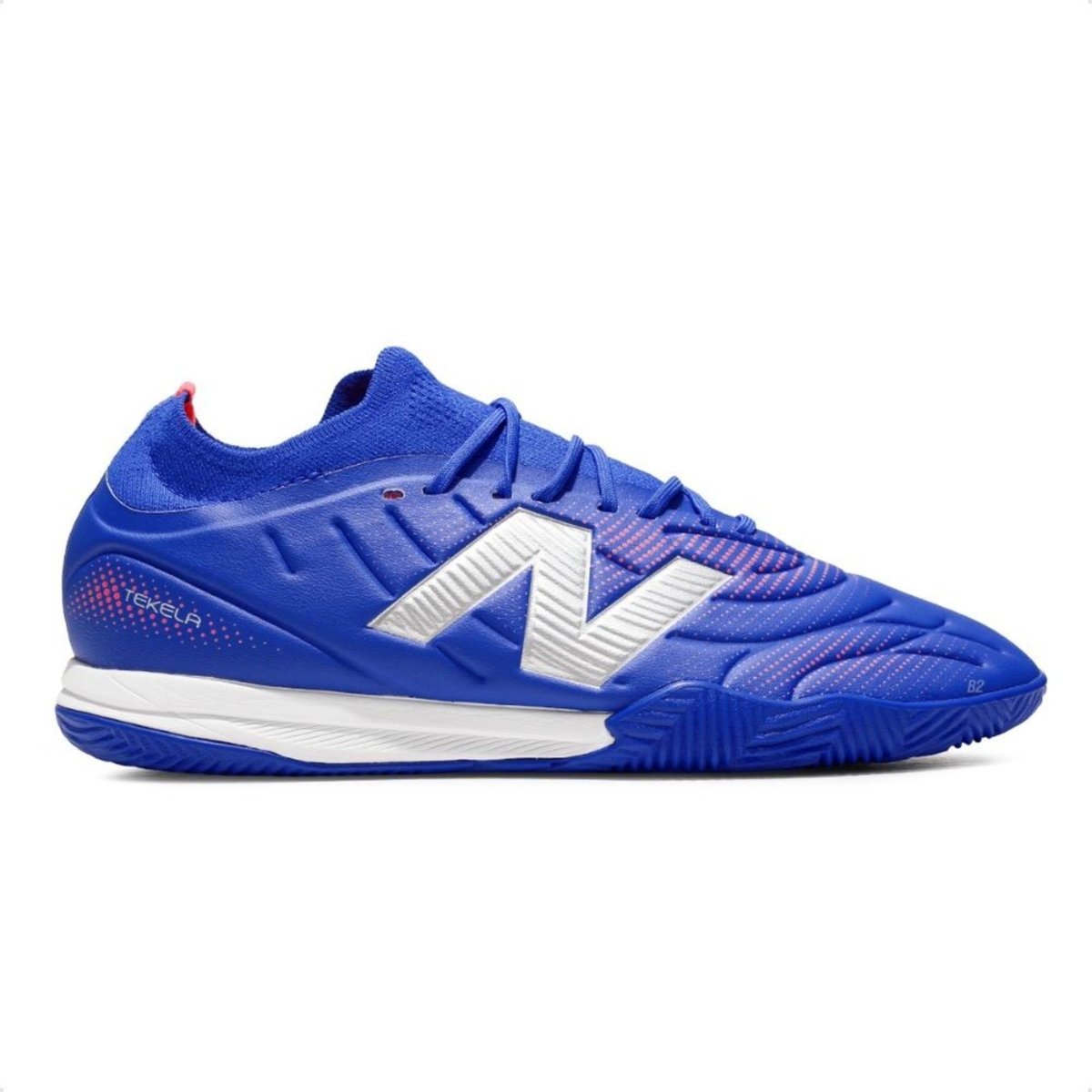 Imagem principal Chuteira Futsal New Balance Tekela Team Low Laced IN V5 Unissex azul New Balance azul