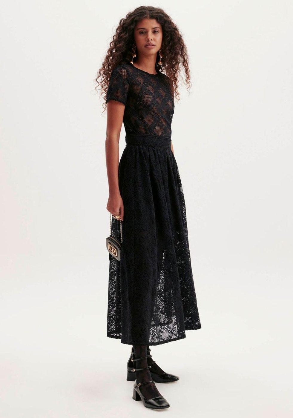 Saia Evasê Super Midi