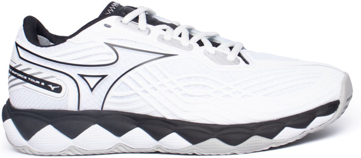 Imagem principal Tênis Masculino Mizuno Wave Enforce Tour 2 Esporte Tênis Preto branco Mizuno branco