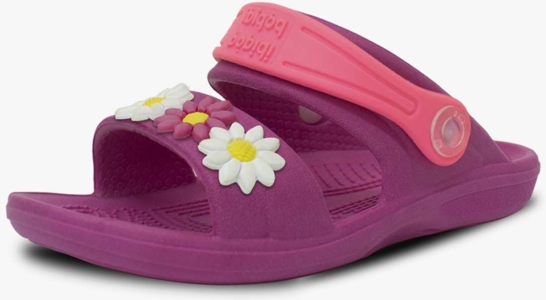 Imagem principal Infantil - Sandalia Papete Feminino Pópidi Menina Babuche Flores Rosa Pink pink rosa Pópidí pink rosa