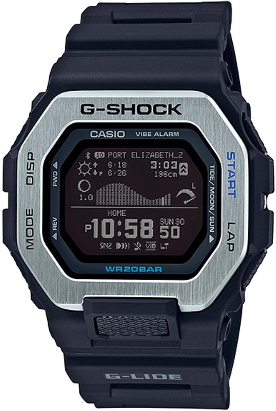 Imagem principal Relógio G-Shock GBX-100-1DR preto G-SHOCK preto