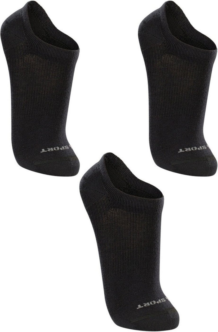 Kit 3 Pares de Meias Esportiva Invisível Lupo