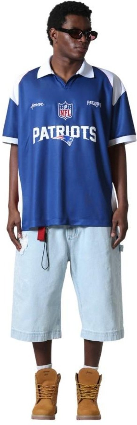 Imagem principal Camisa Polo Approve X NFL Logo II New England Patriots azul marinho Approve azul marinho