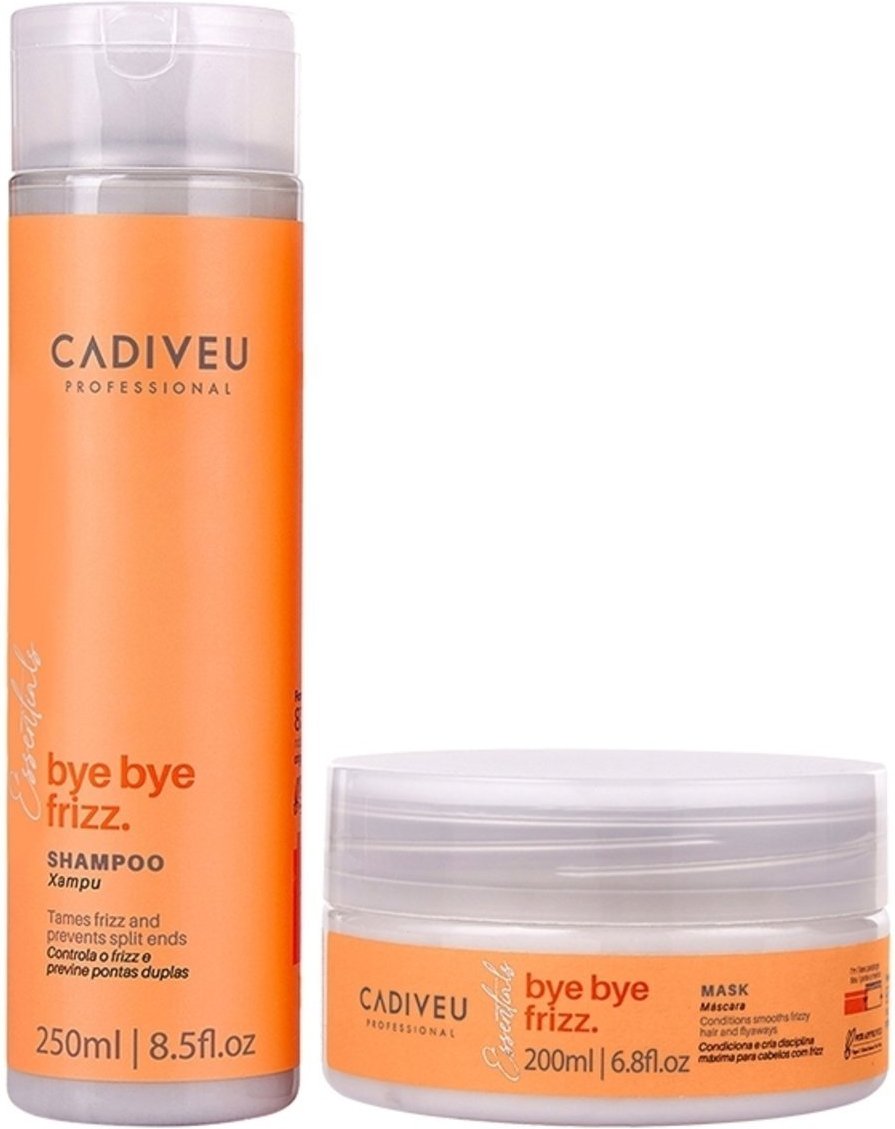 Imagem principal Kit Cadiveu Professional Bye Bye Frizz Shampoo e Máscara (2 produtos) multicolorido Cadiveu Professional multicolorido