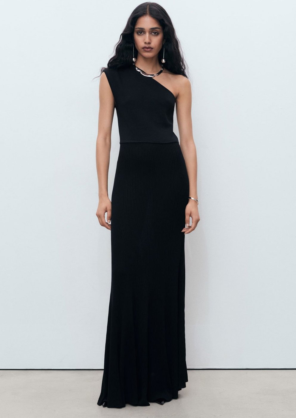 Vestido Feminino Mango Assimétrico