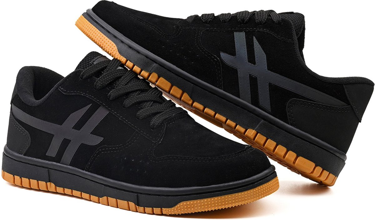 Imagem principal Tenis Casual Masculino Original Skatista Nyc Shoes Skate NYC NEW YORK CITY SHOES preto NYC NEW YORK CITY SHOES preto