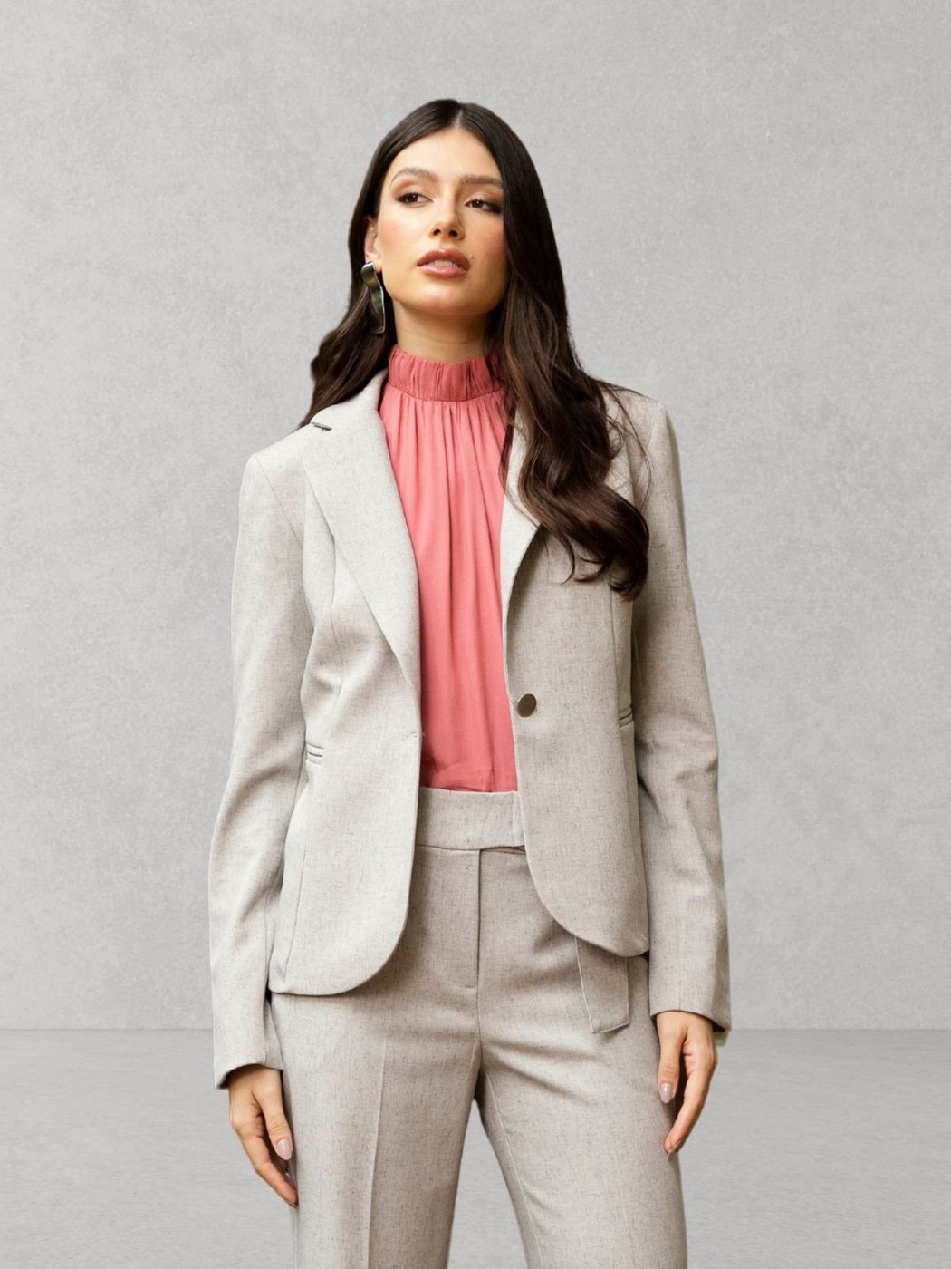 Blazer Via Lessa Lisboa Alfaiataria Max Twill