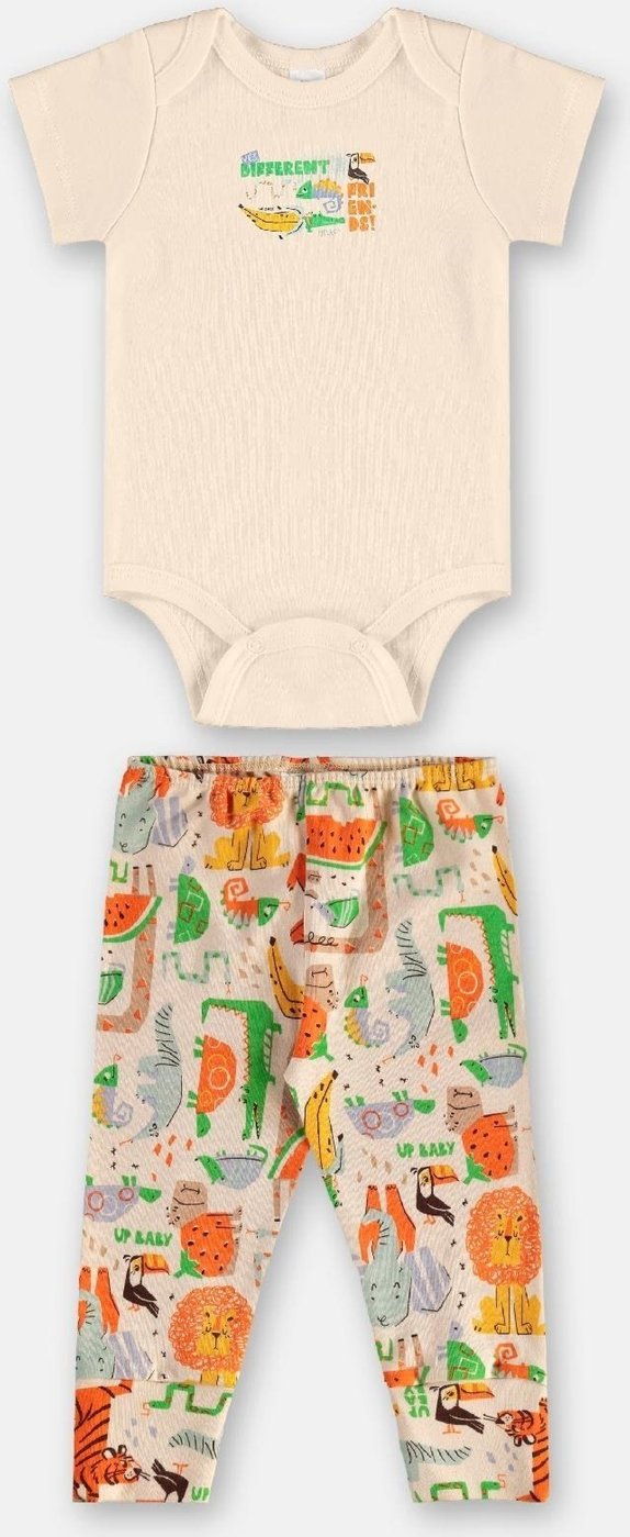 Imagem principal Infantil - Conjunto Suedine Essentials Body Up Baby bege Up Baby bege