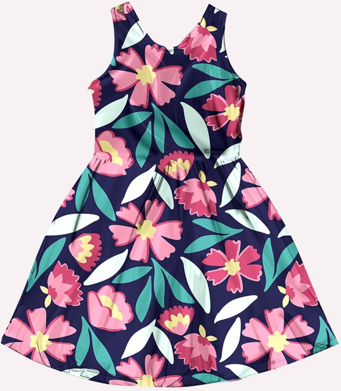 Imagem principal Infantil - Vestido Menina Flores Kyly rosa Kyly rosa