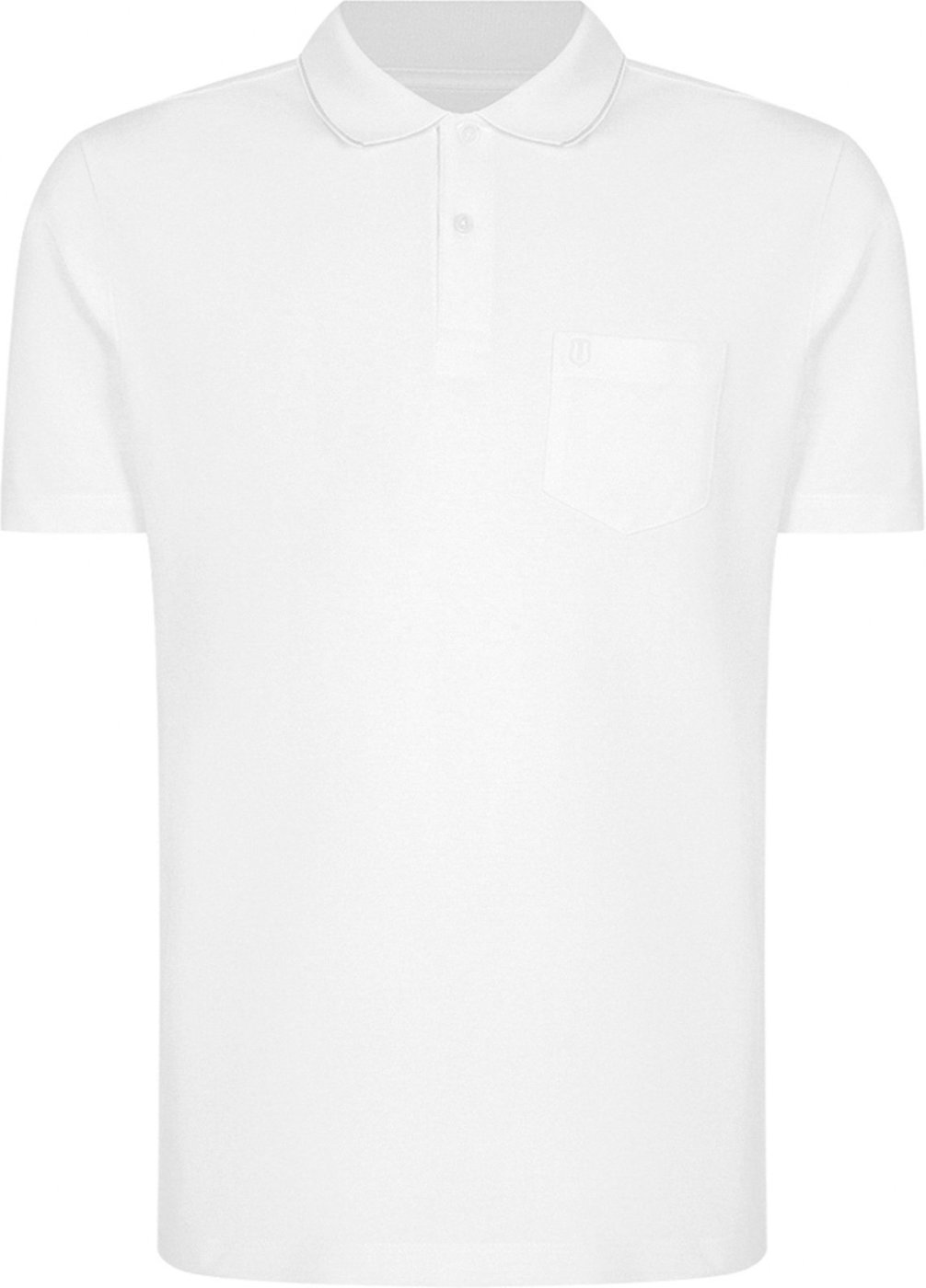 Imagem principal Camisa Polo Individual Basic Com Bolso Ou24 Masculino branco branco