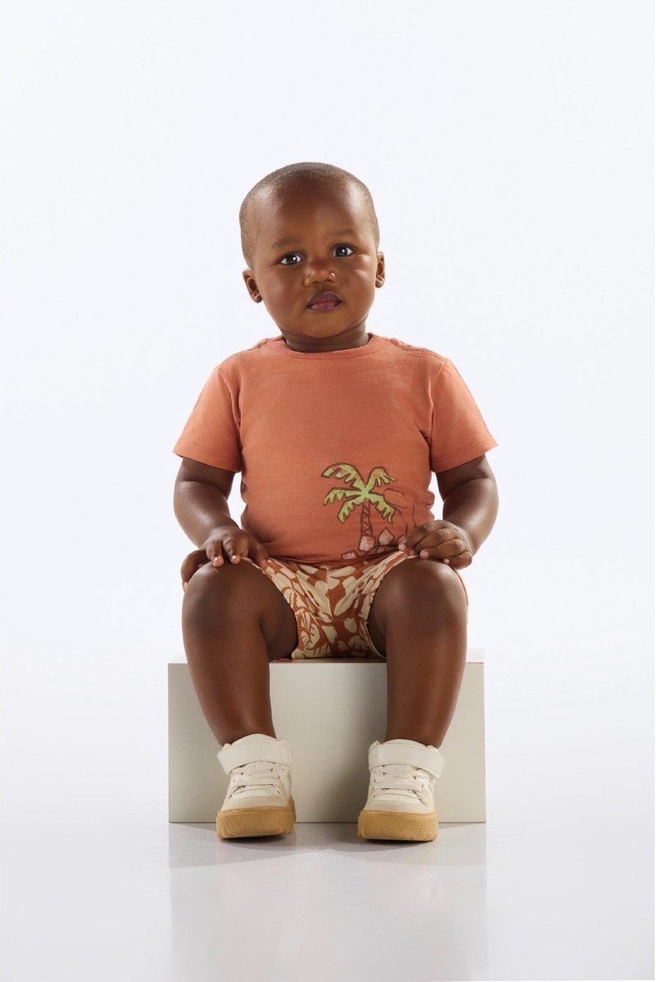 Imagem principal Infantil - Conjunto Dinos para Menino Quimby branco Quimby branco