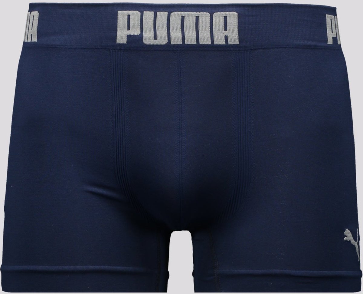 Cueca Boxer Puma Seamless Basic I Marinho