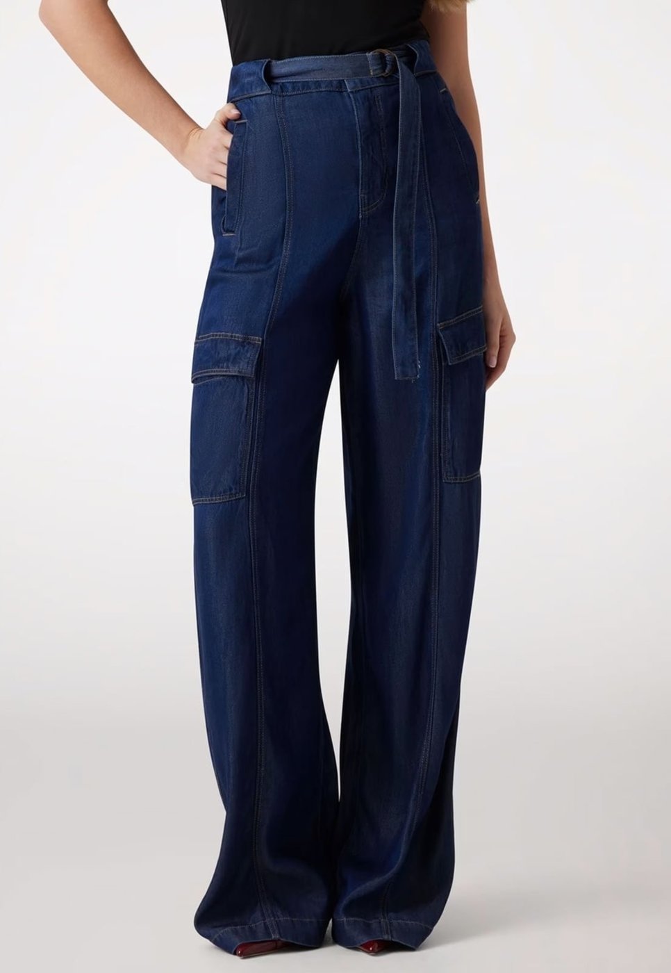 Imagem principal Calça Jeans Guess Cargo Escuro azul Guess azul