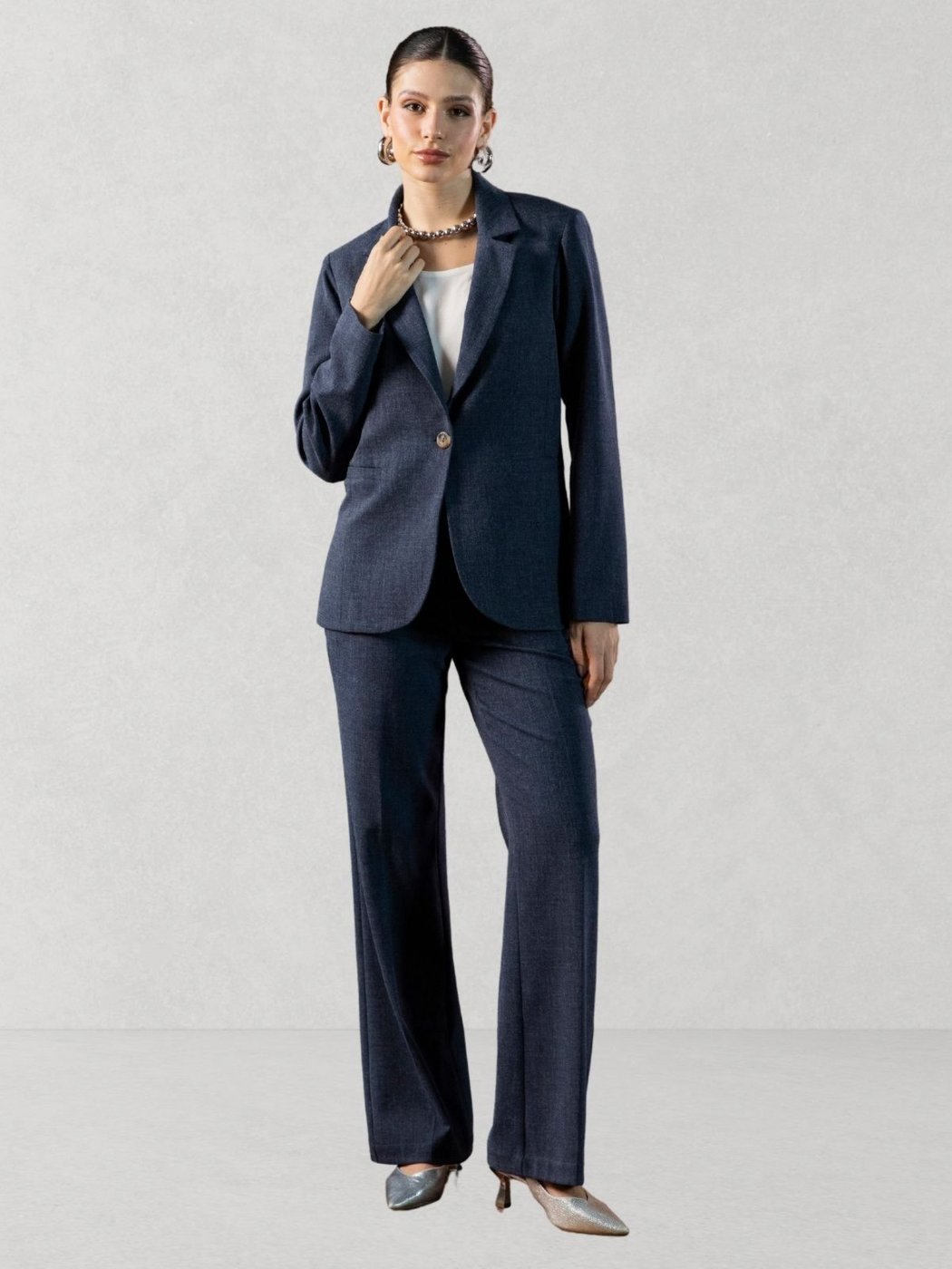 Blazer Via Lessa Berlim Alfaiataria Marinho