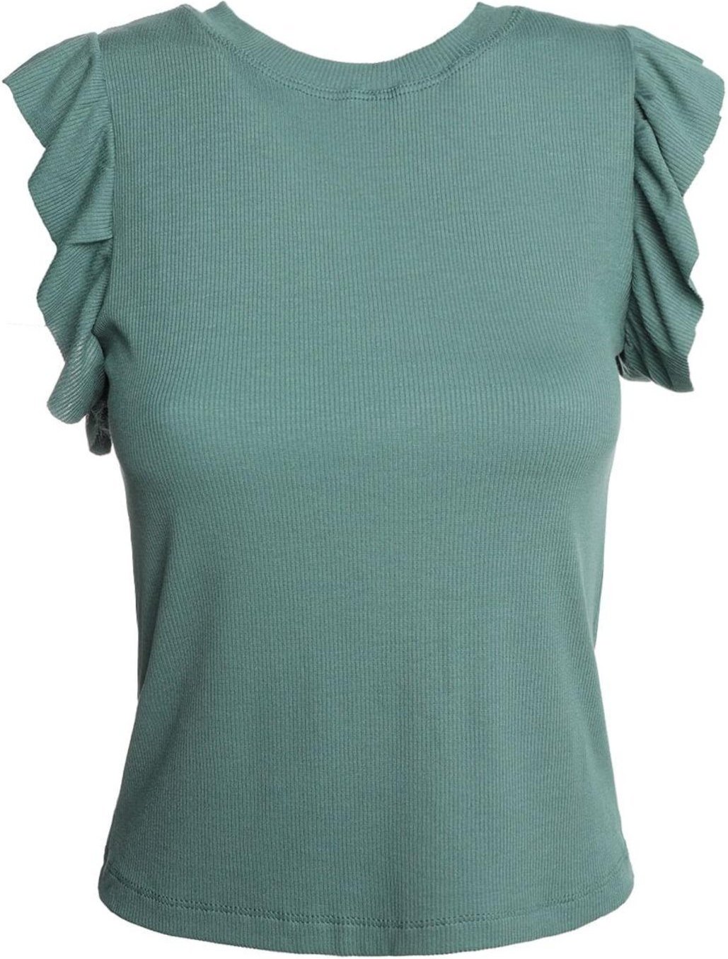 Imagem principal Blusa Manga Com Babados Autentique Feminina verde Autentique verde