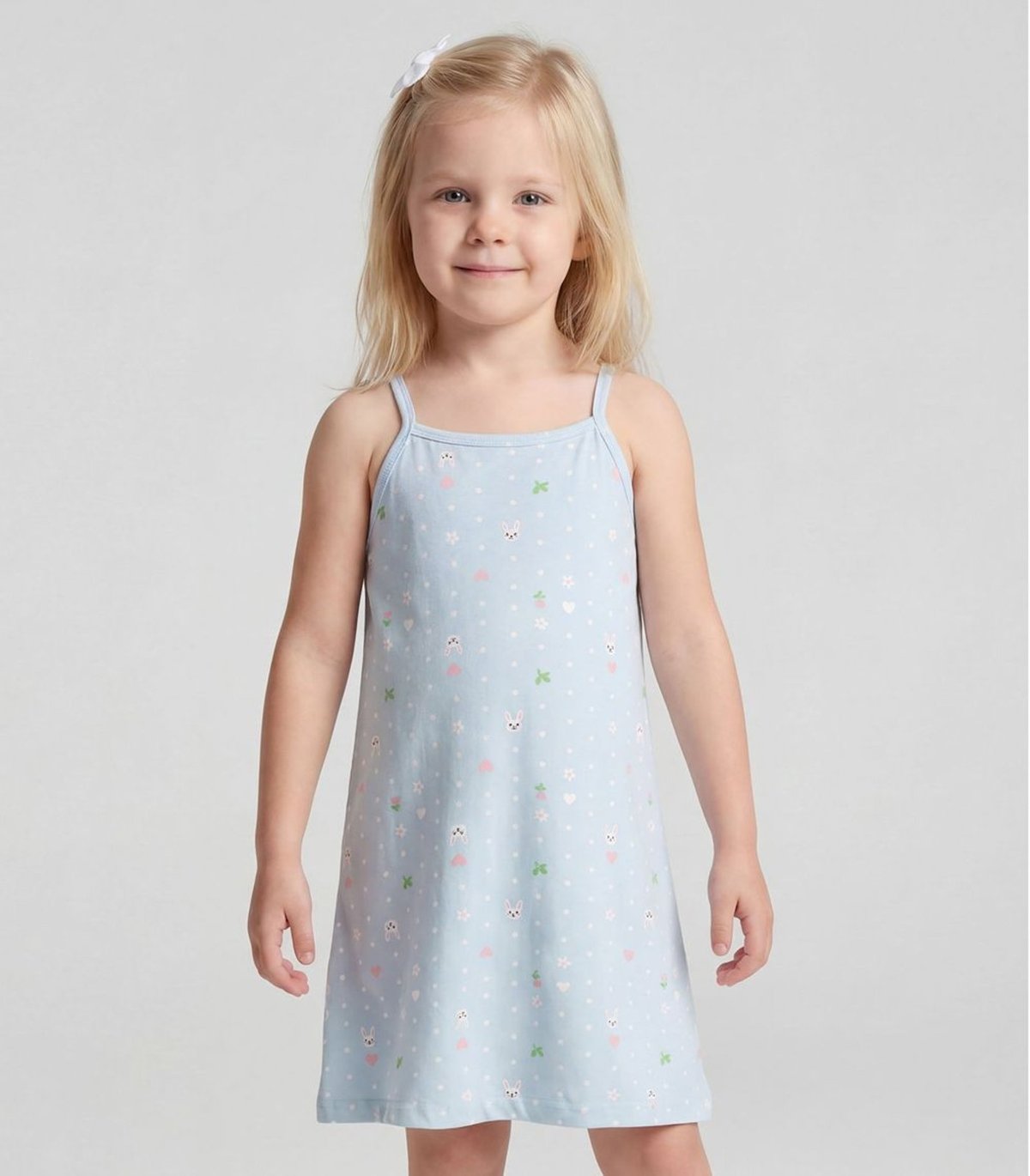 Infantil - Vestido em Cotton Leve Rotativo Select