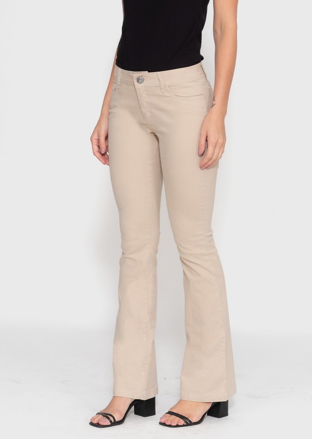 Calça Sarja Macaw Flare Julia 7825