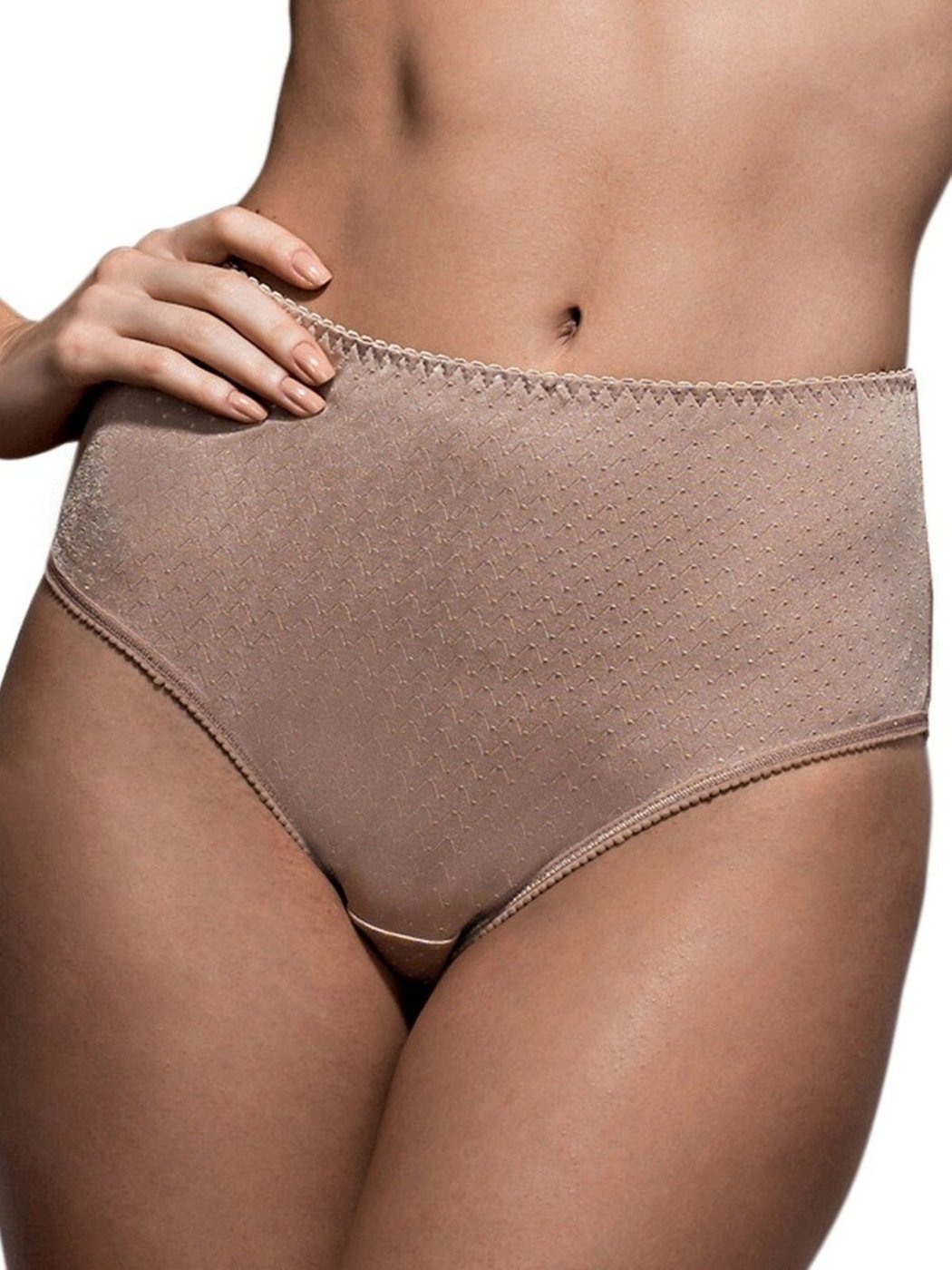 Imagem principal Calcinha Alta Nova Bibelô Demillus 26487 bege Demillus bege