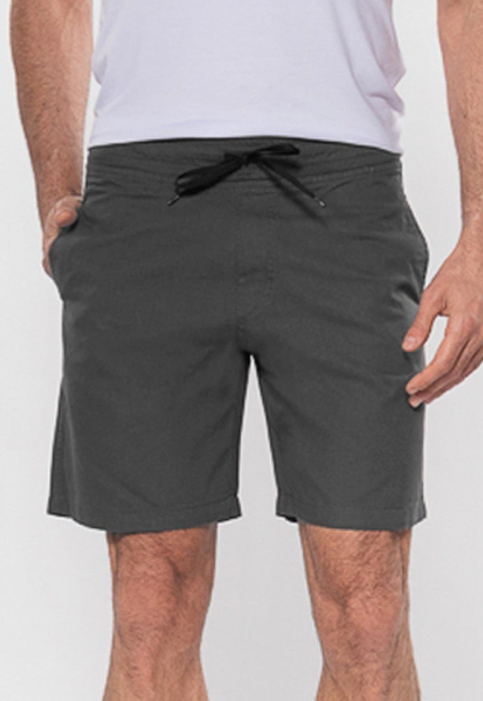 Imagem principal Bermuda Sarja Macaw Cós Elástico 7854 cinza Macaw cinza