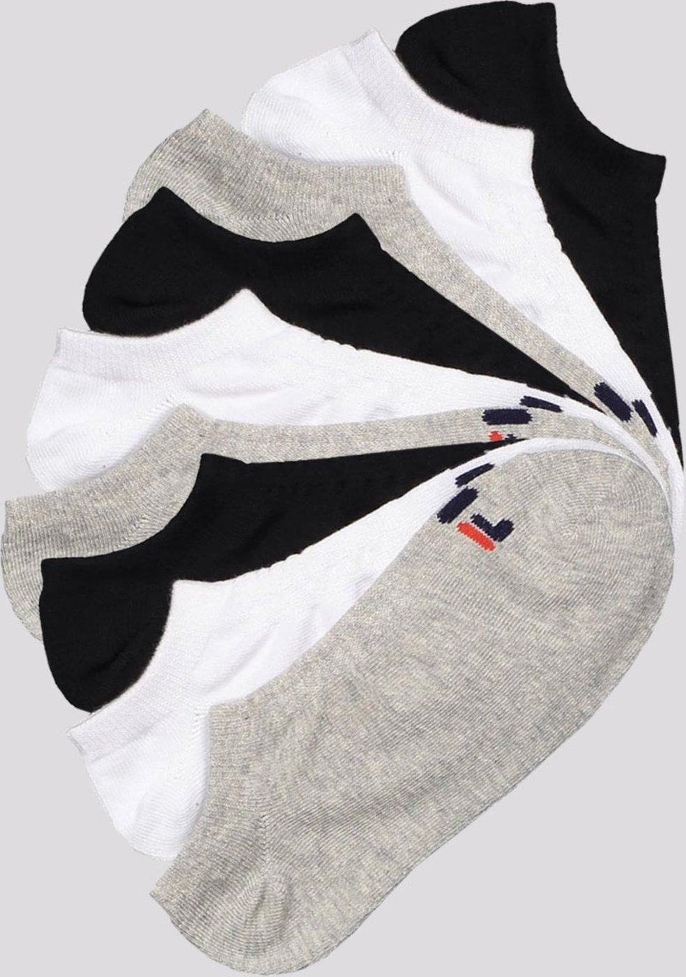 Kit Meia 9 Pares Fila Cano Curto Lisa