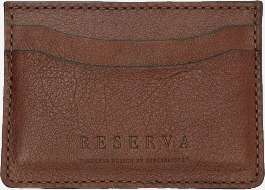 Imagem principal Carteira Reserva Porta-Cartão Couro Outlander marrom Reserva marrom