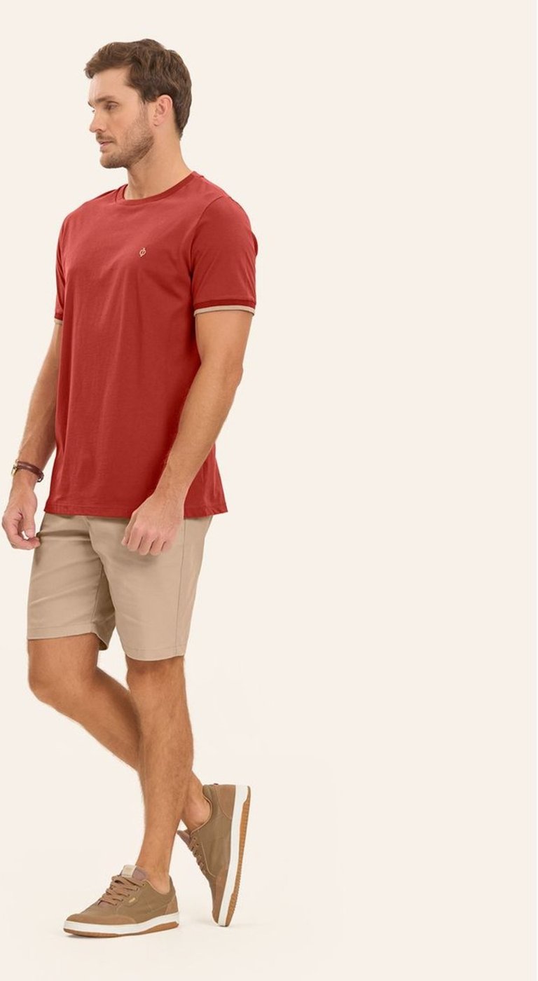 Imagem principal Bermuda Masculina em sarja Diametro marrom Diametro marrom