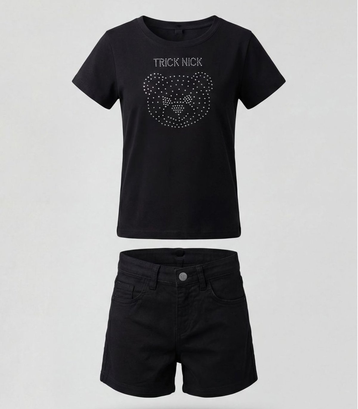 Imagem principal Infantil - Conjunto Blusa Com Shorts Trick Nick rosa Trick Nick rosa