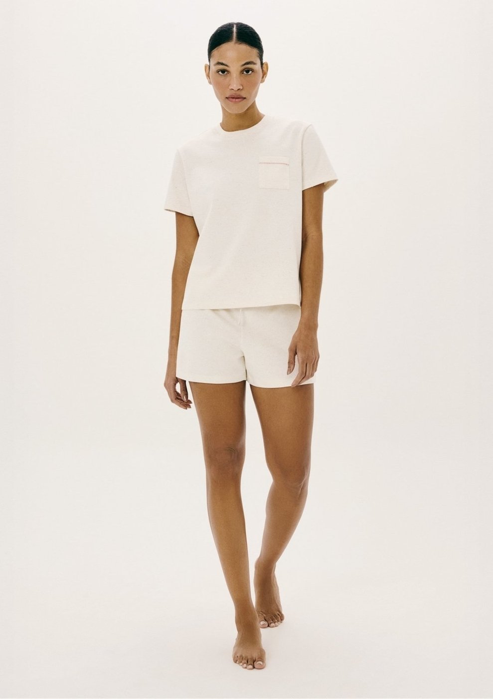 Pijama Curto Feminino Com Linho Hering