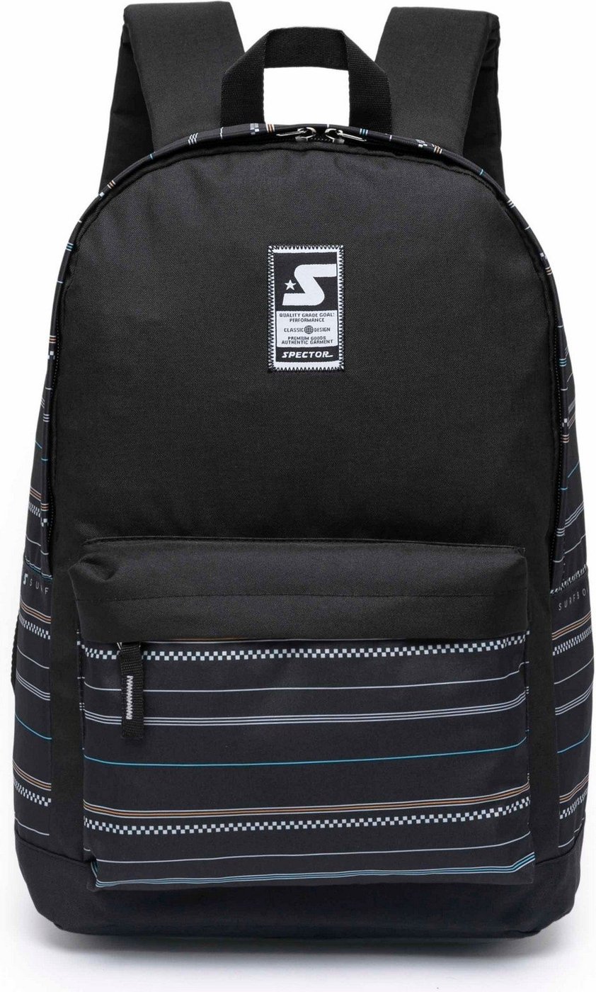 Imagem principal Infantil - Mochila Masculina Spector Moderna Trabalho Reforçada Espaçosa preto preto