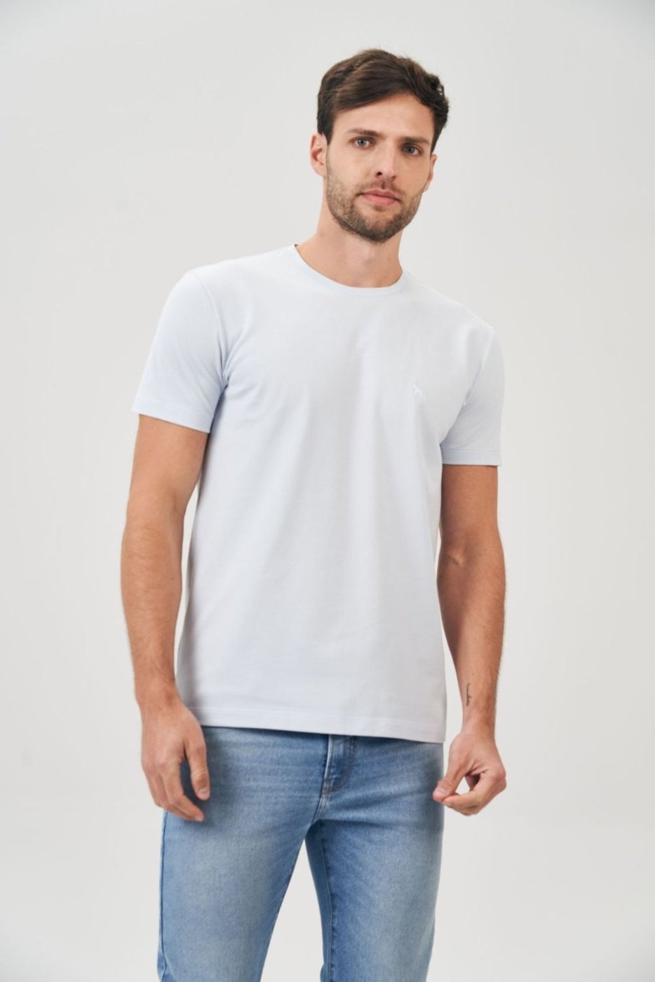 Camiseta Piquet Basic Masculina Acostamento