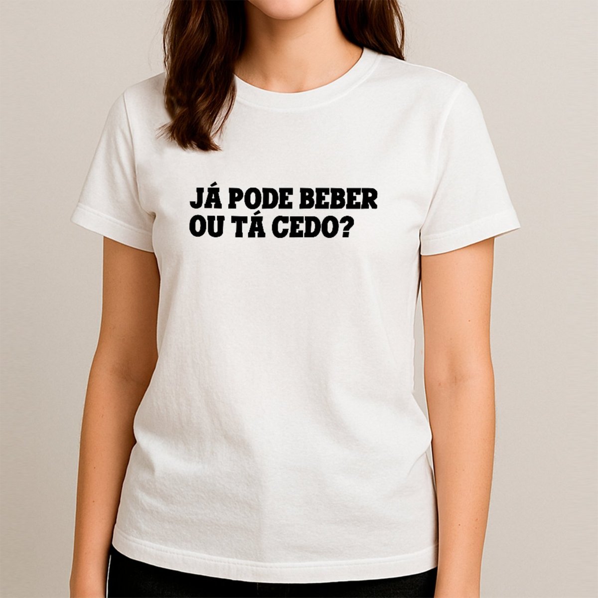 Imagem principal Camiseta Ousy Básica Ja Pode r Meme De Carnaval Unissex rosa ousy rosa