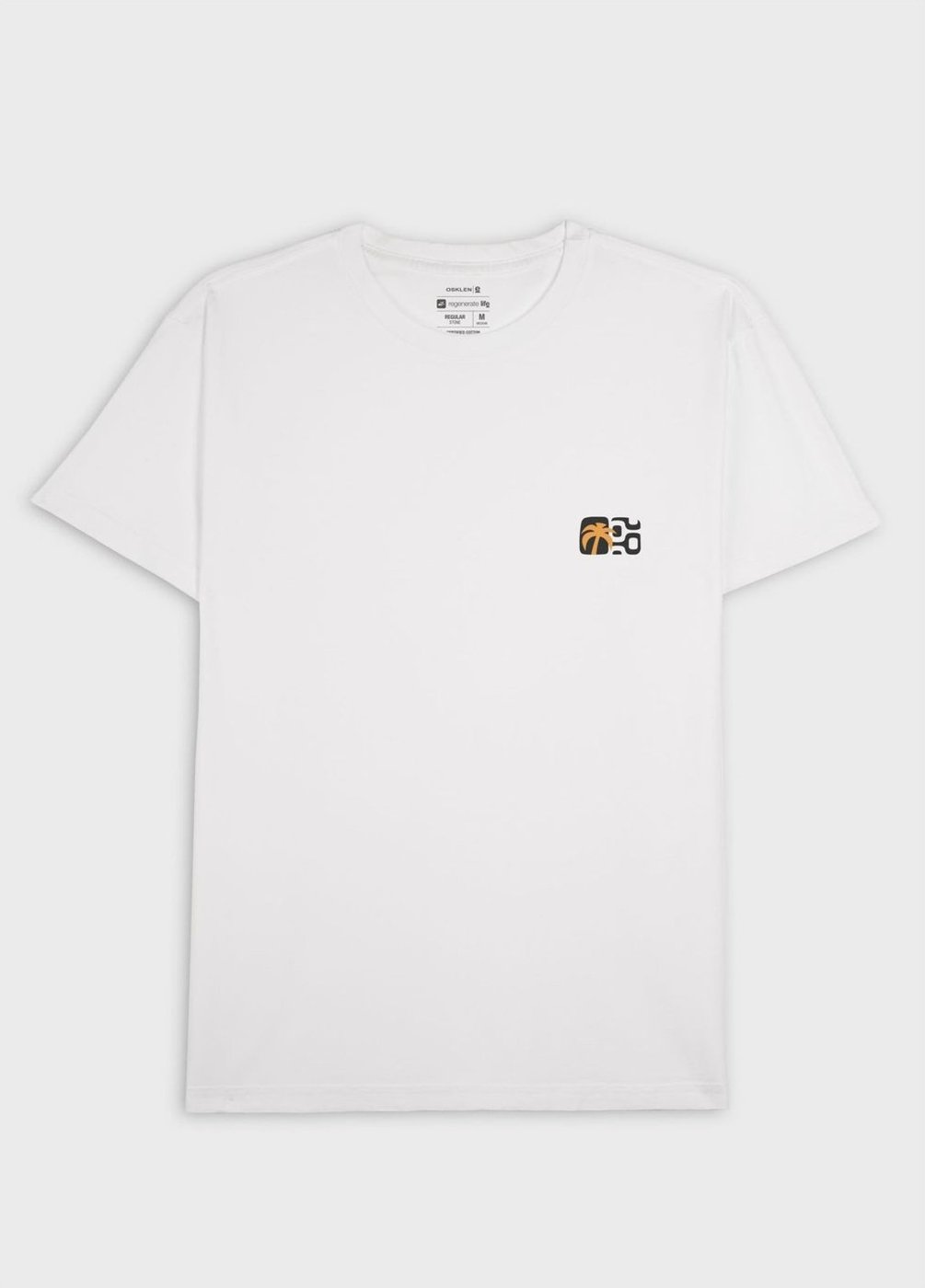 Imagem principal T-shirt stone seaside view mc Osklen branco Osklen branco