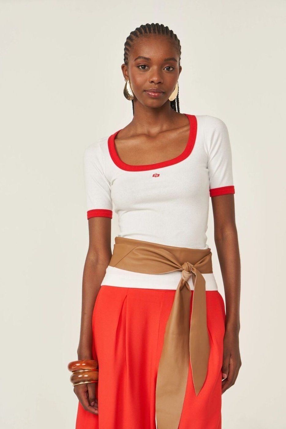 Imagem principal Blusa Canelada Colcci Off White branco white Colcci branco white