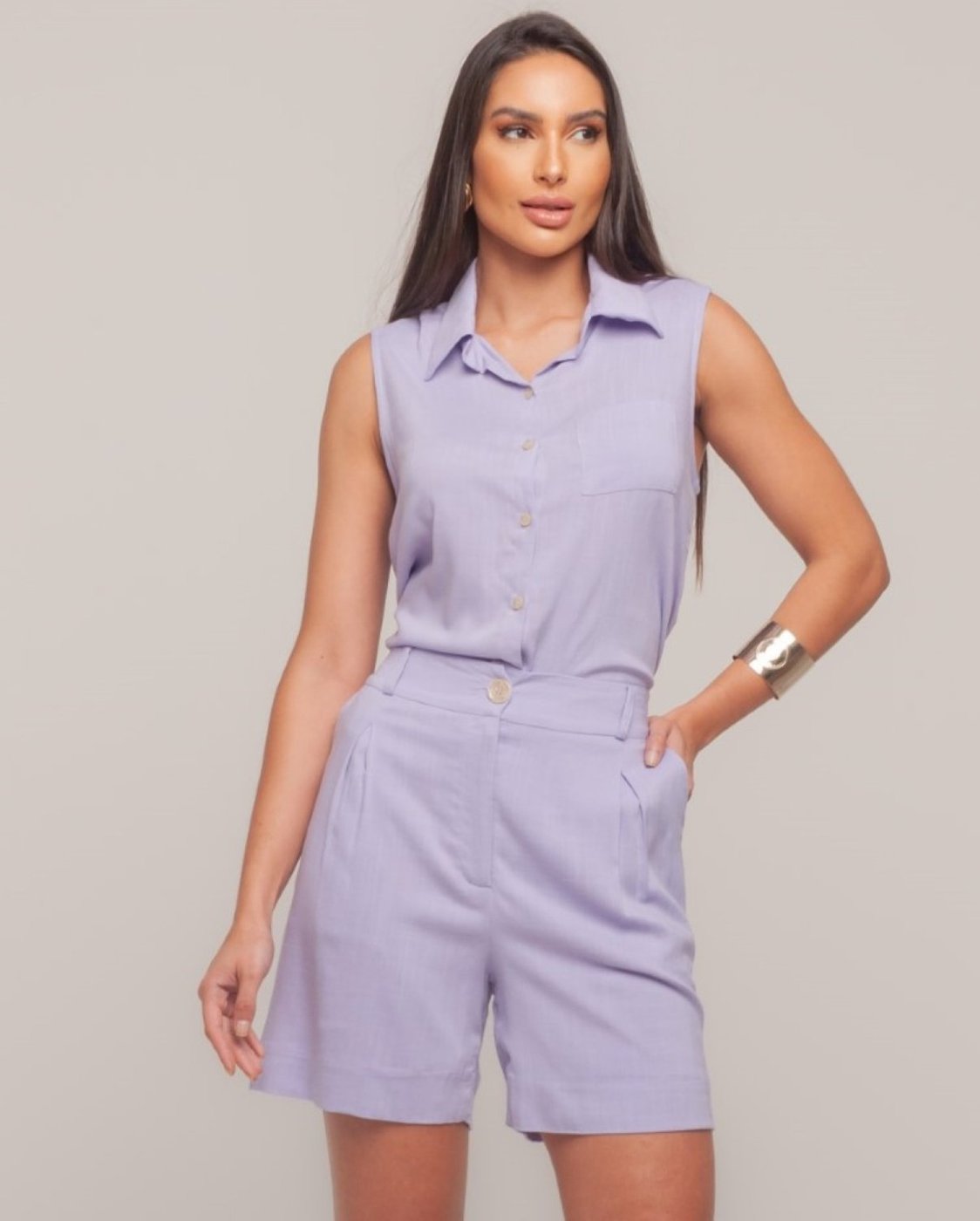 Imagem principal REGATA VISCOSE HORTENSIA LAVANDA POLLEN lilás lavanda POLLEN lilás lavanda