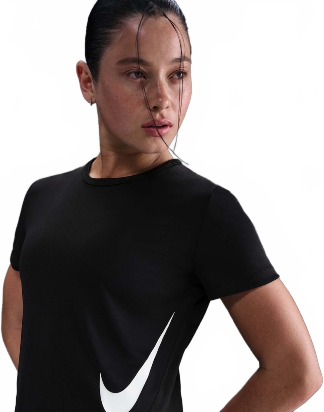 Camiseta Dri-FIT Nike Swoosh Feminina