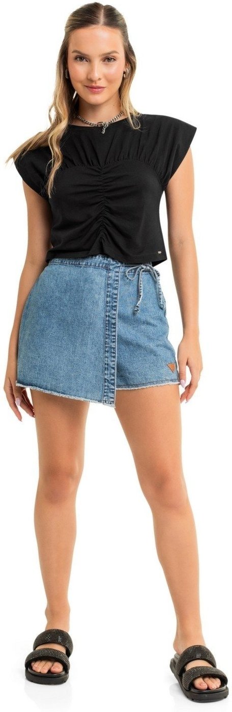 Infantil - Blusa Corset Juvenil para Menina Gloss