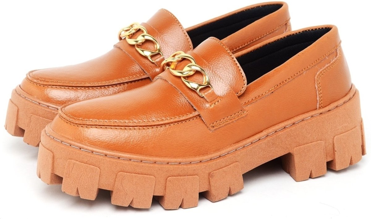 Sapato Feminino Mocassim Okford DUBUY 1413FG