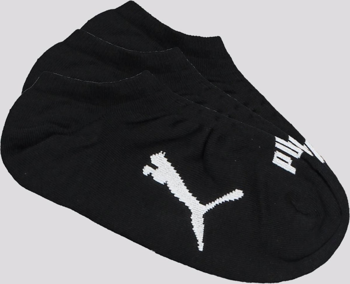 Kit Meia Puma Sapatilha 3 Pares Feminina Preta