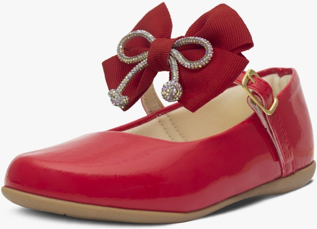 Imagem principal Infantil - Sapatilha Com Presilha Pópidi Laço azul Pópidí azul